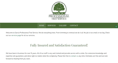 Desktop Screenshot of garciaprofessionaltreeservice.com